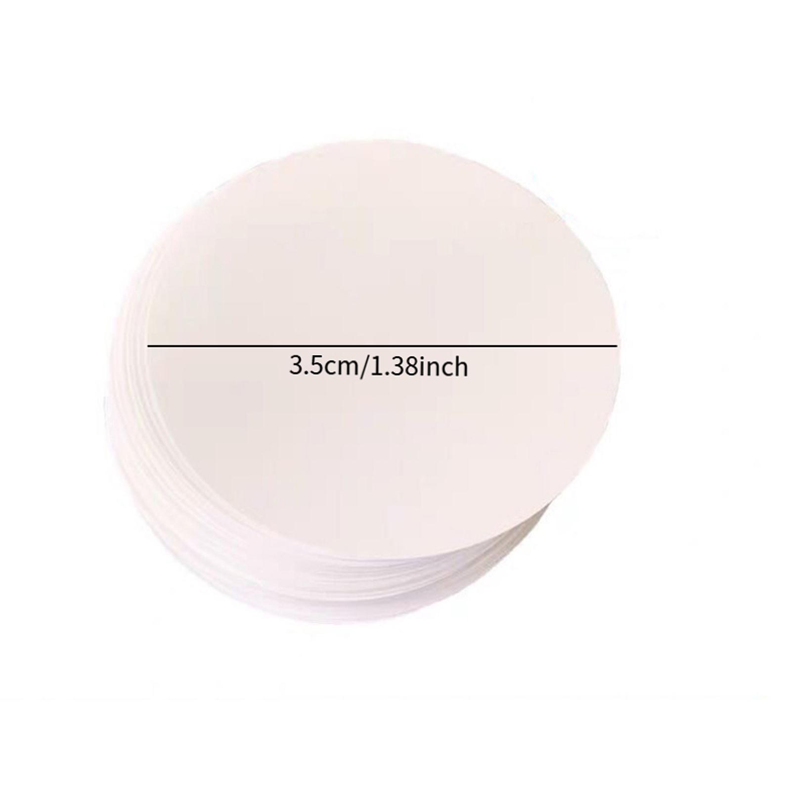Button Badge Blank - 100x Button Badge Blank Paper Equipment