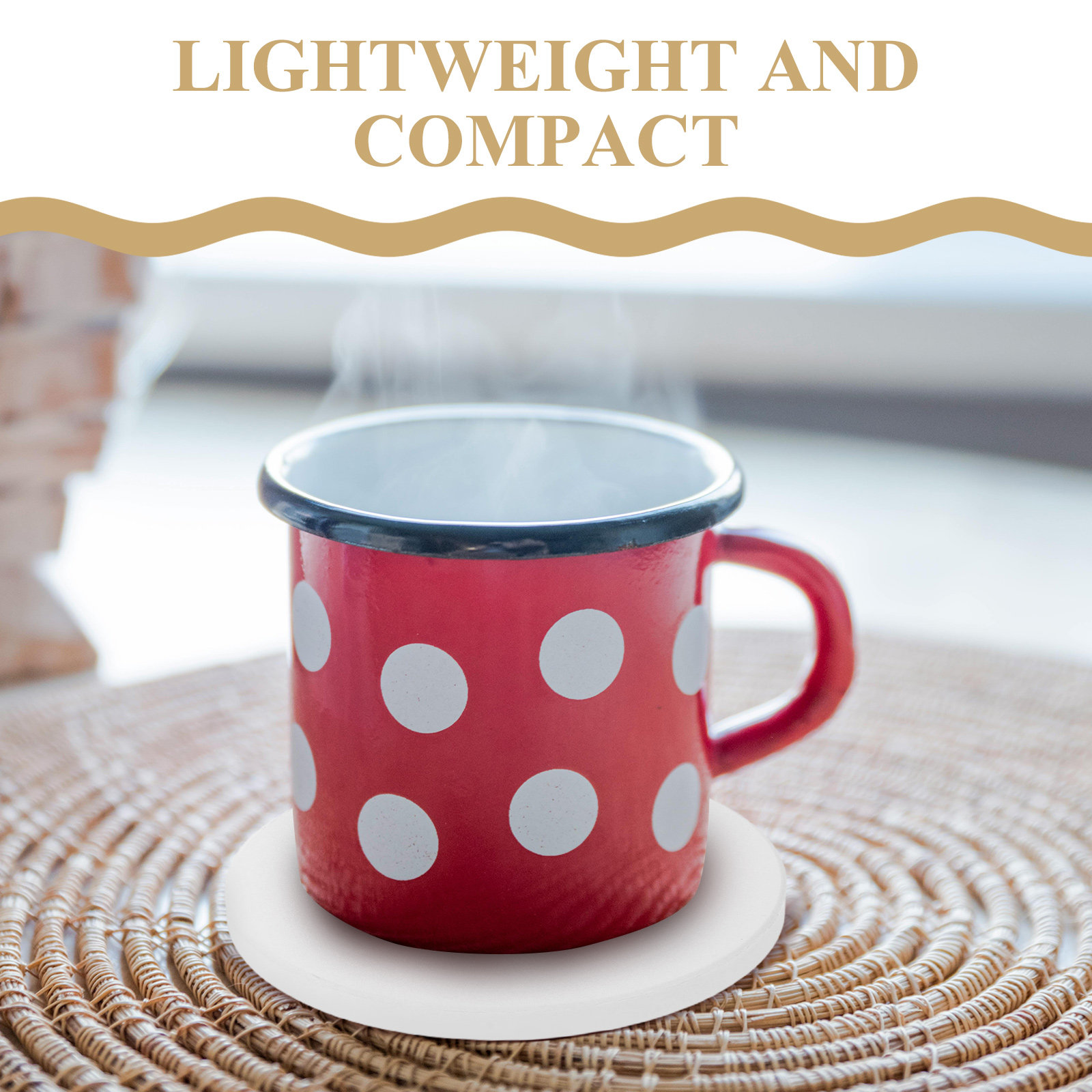 12pcs Sublimation Coasters Bla - огляд і ціна Coaster Sublimation Blank