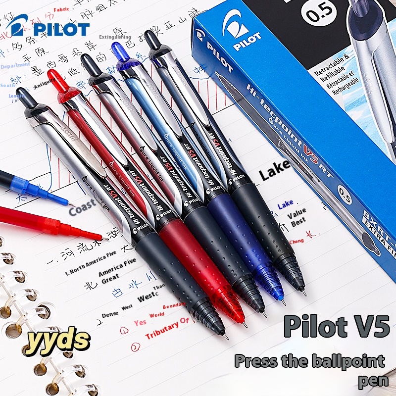 Japan PILOT Gel Ink Pen 0.5 BX - огляд і ціна Pilot Pen V5