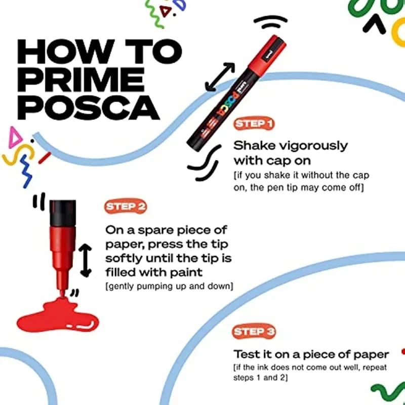 Uni Posca Art Marker Set 7/8/1 - огляд і ціна Copic Marker Classic