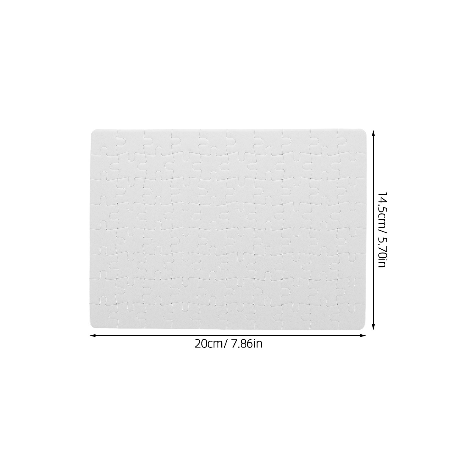 4Sheets Blank White Puzzle Boa - огляд і ціна Puzzle Blank White