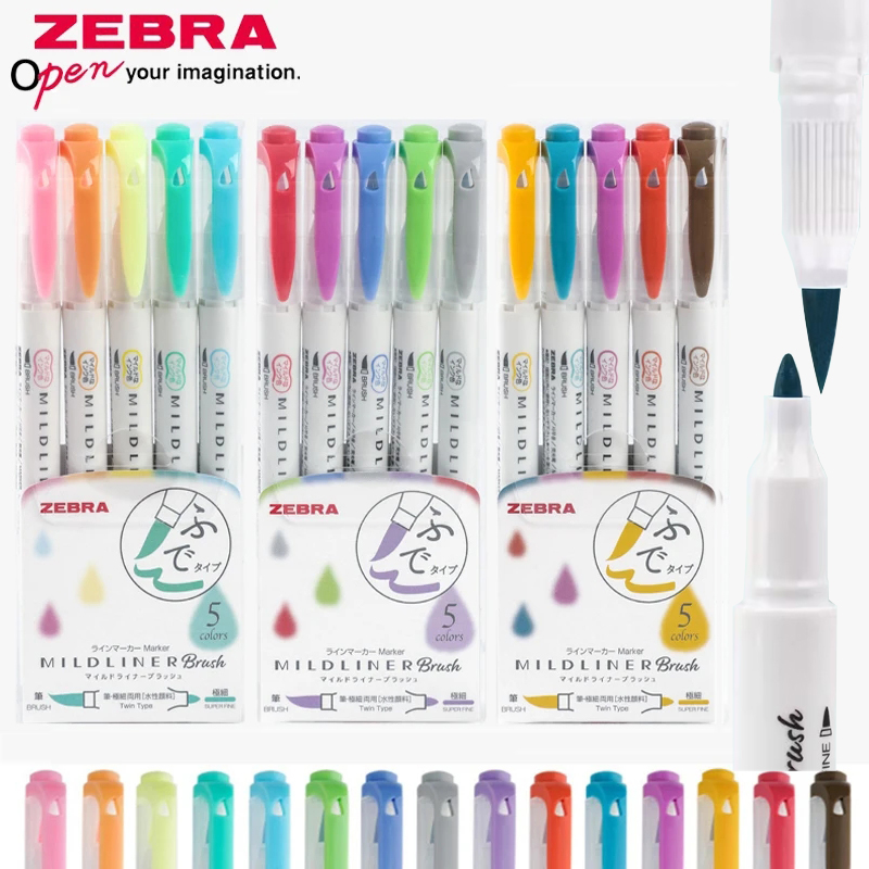 ZEBRA Mildliner Highlighters P - огляд і ціна Zebra Pen Sarasa