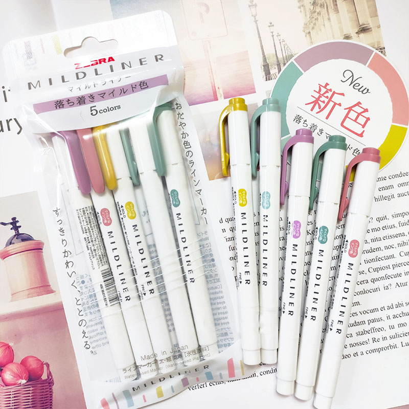 NEW zebra mildliner highlighte - огляд і ціна Zebra Pen Sarasa
