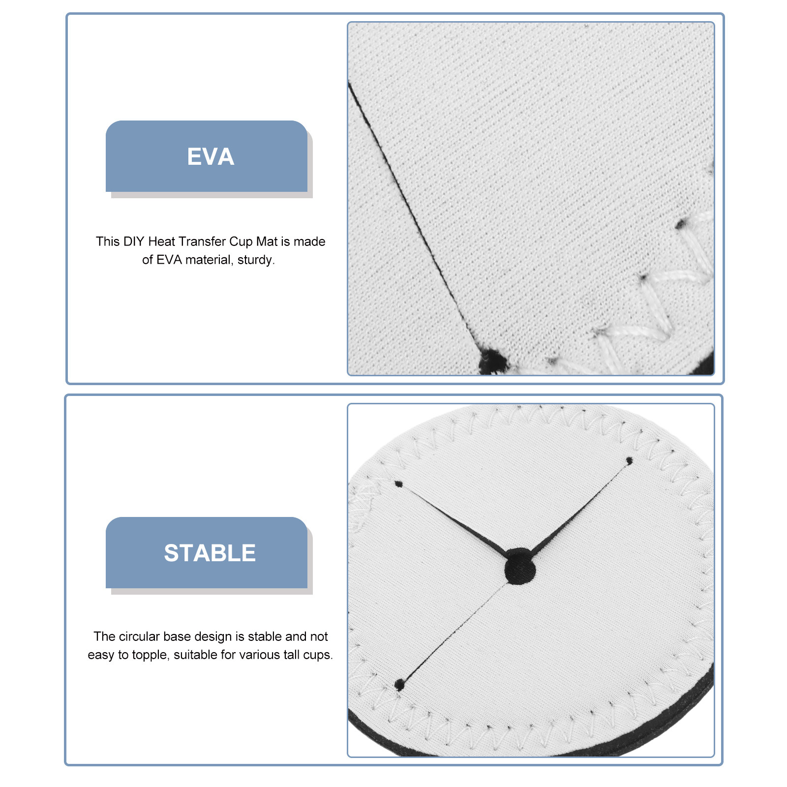 4Pcs Blank Sublimation Coaster - огляд і ціна Coaster Sublimation Blank