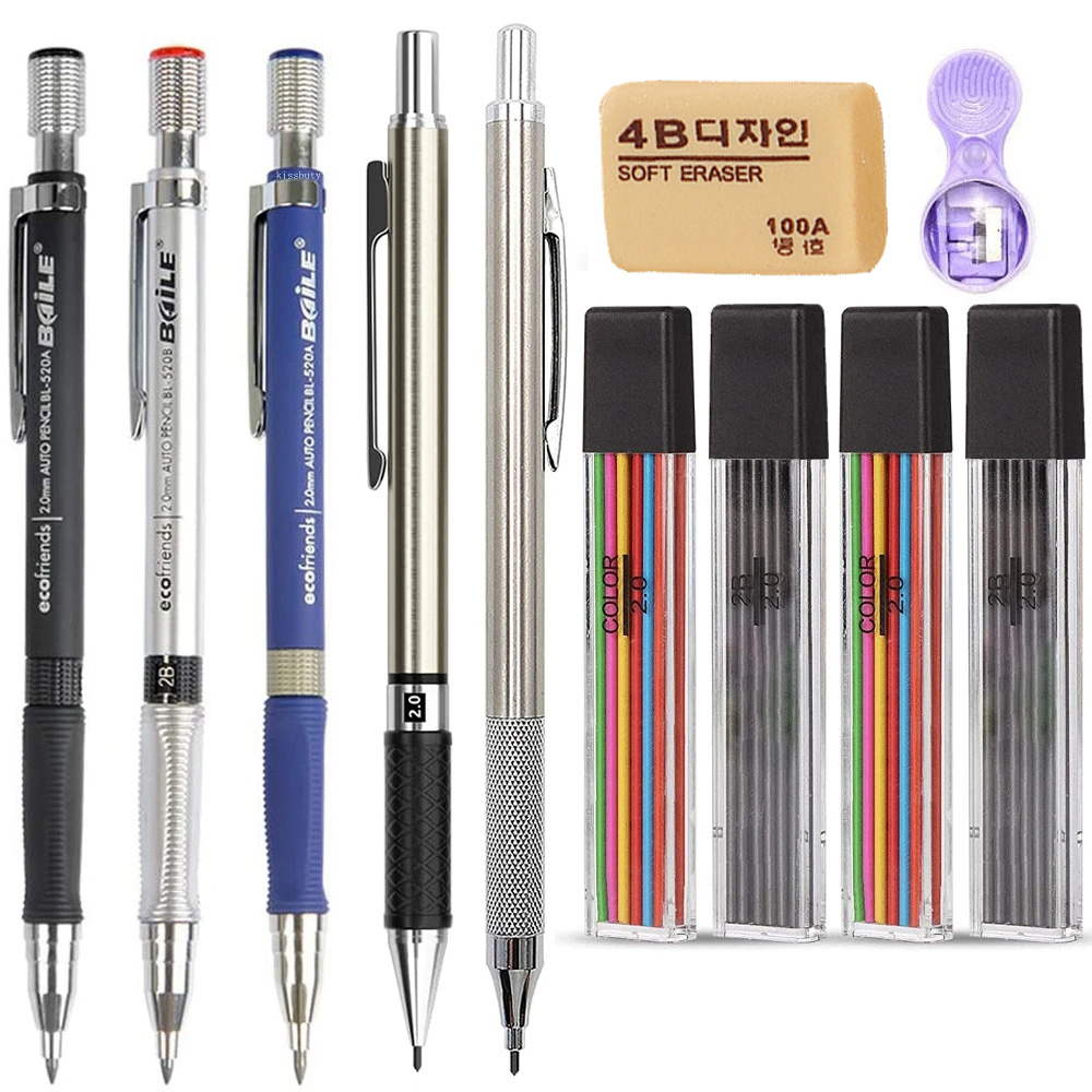 2.0mm 2B Mechanical Pencils Au - огляд і ціна Staedtler Pencil Lumocolor