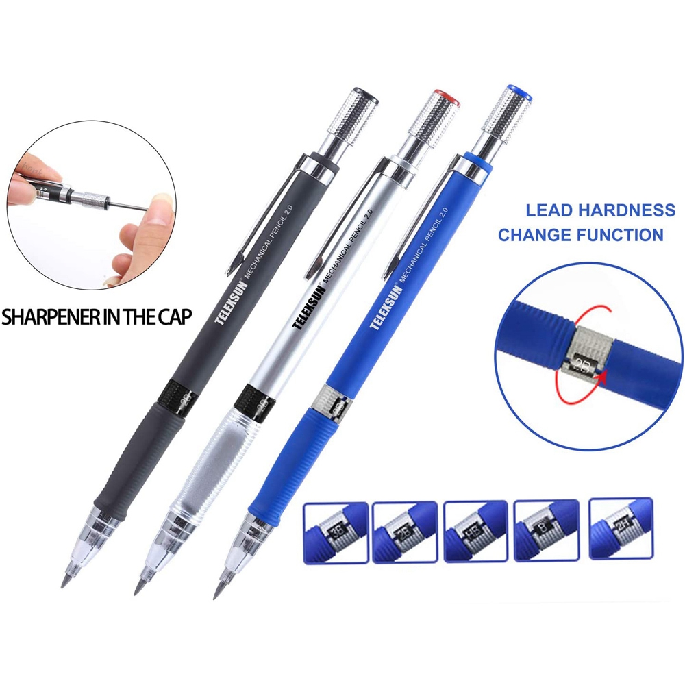 2.0mm 2B Mechanical Pencils Au - огляд і ціна Staedtler Pencil Lumocolor