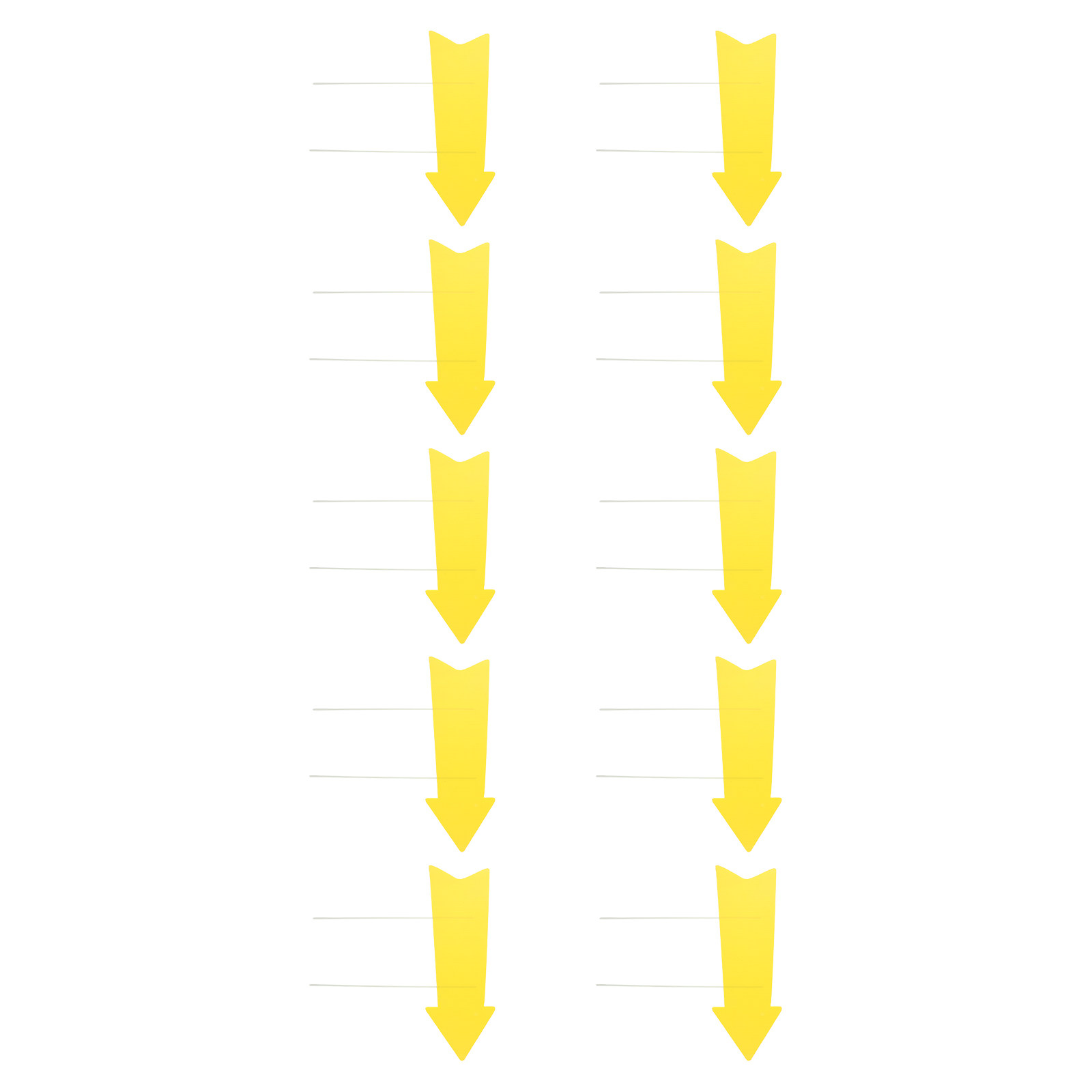 10Pcs Blank Arrow Yard Signs Y - огляд і ціна Yard Sign Blank