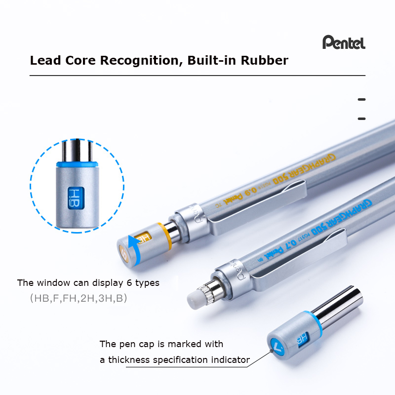 Pentel Mechanical Pencil Graph - огляд і ціна Pentel Pen Graphgear
