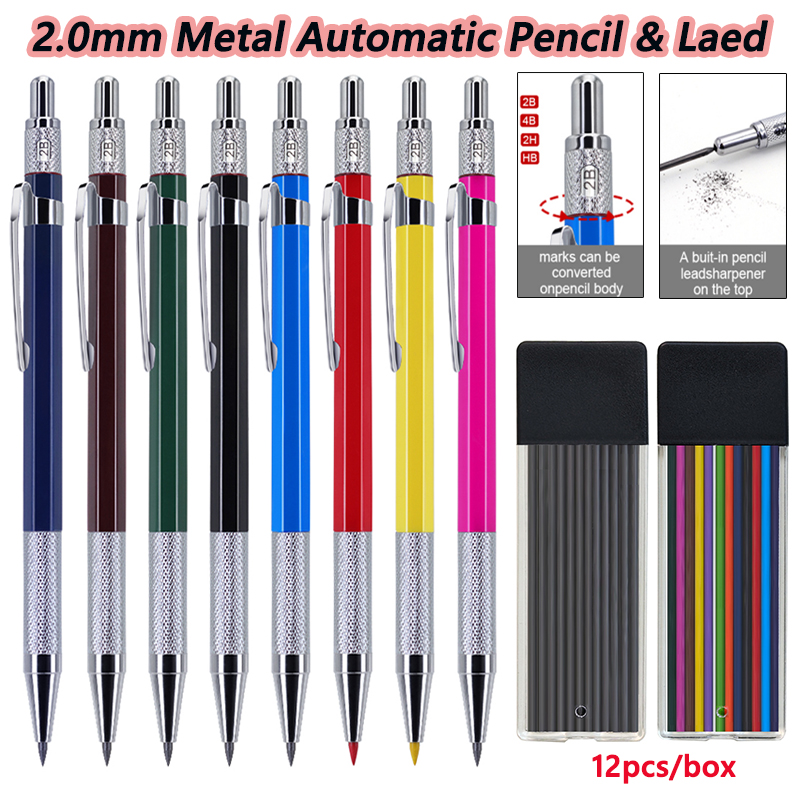 New Multicolor Metal Mechanica - огляд і ціна Staedtler Pencil Lumocolor