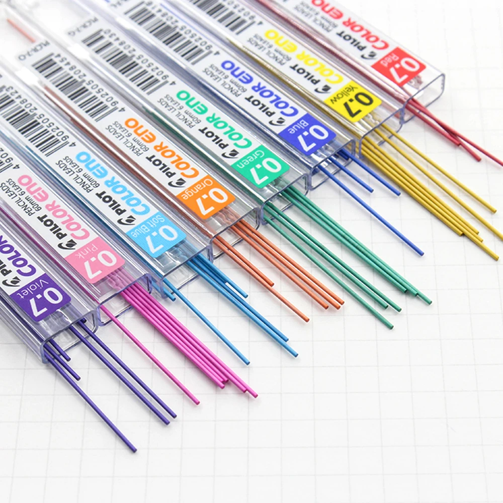 8pcs Japan PILOT Color Mechani - огляд і ціна Staedtler Pencil Lumocolor