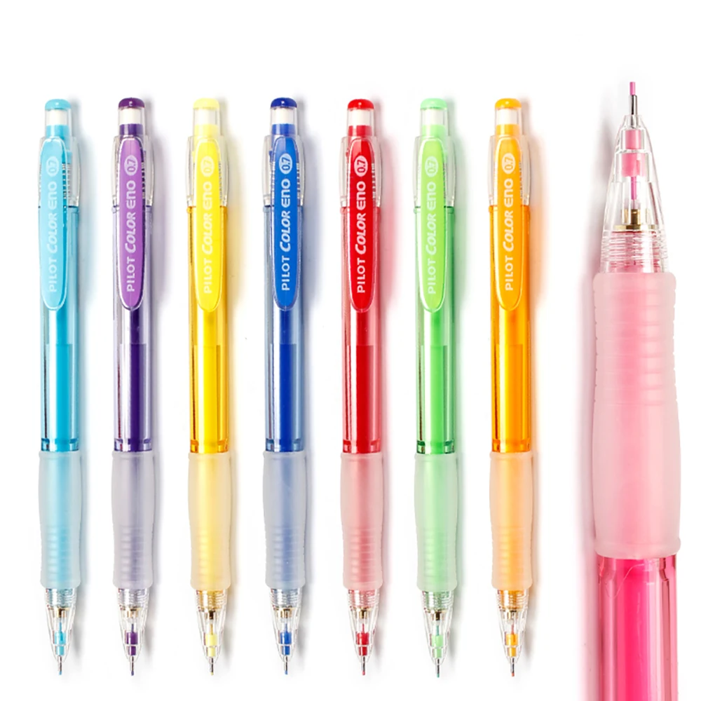 8pcs Japan PILOT Color Mechani - огляд і ціна Staedtler Pencil Lumocolor