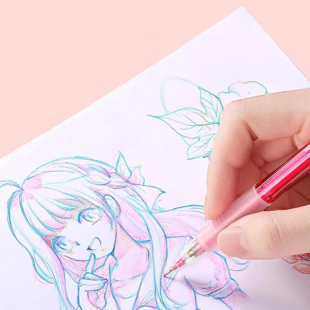 8pcs Japan PILOT Color Mechani - огляд і ціна Staedtler Pencil Lumocolor