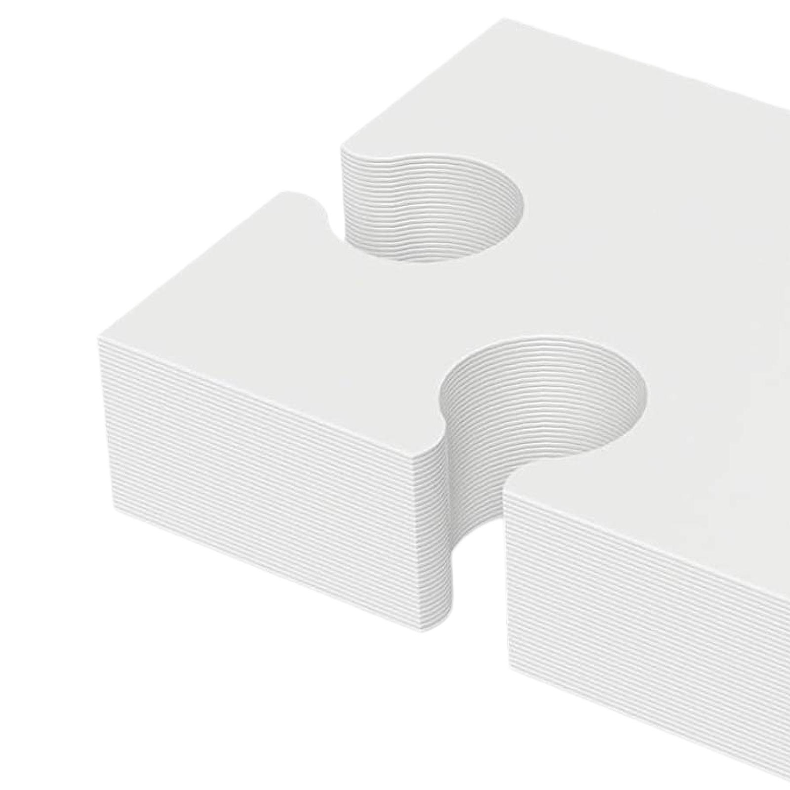 White Cardboard Puzzle Set Bla - огляд і ціна Puzzle Blank White