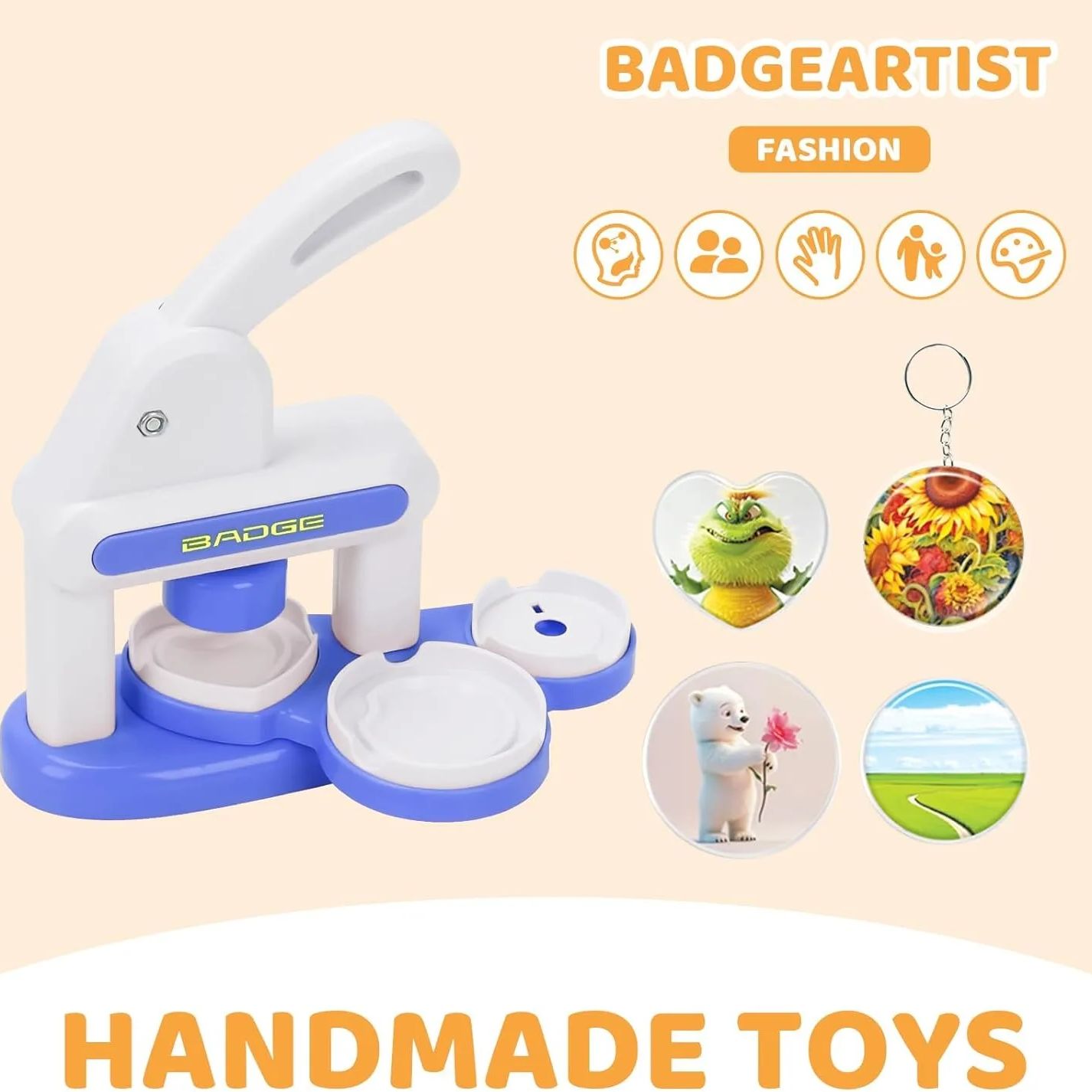 DIY Badge Making Machine, Butt - огляд і ціна Button Badge Blank